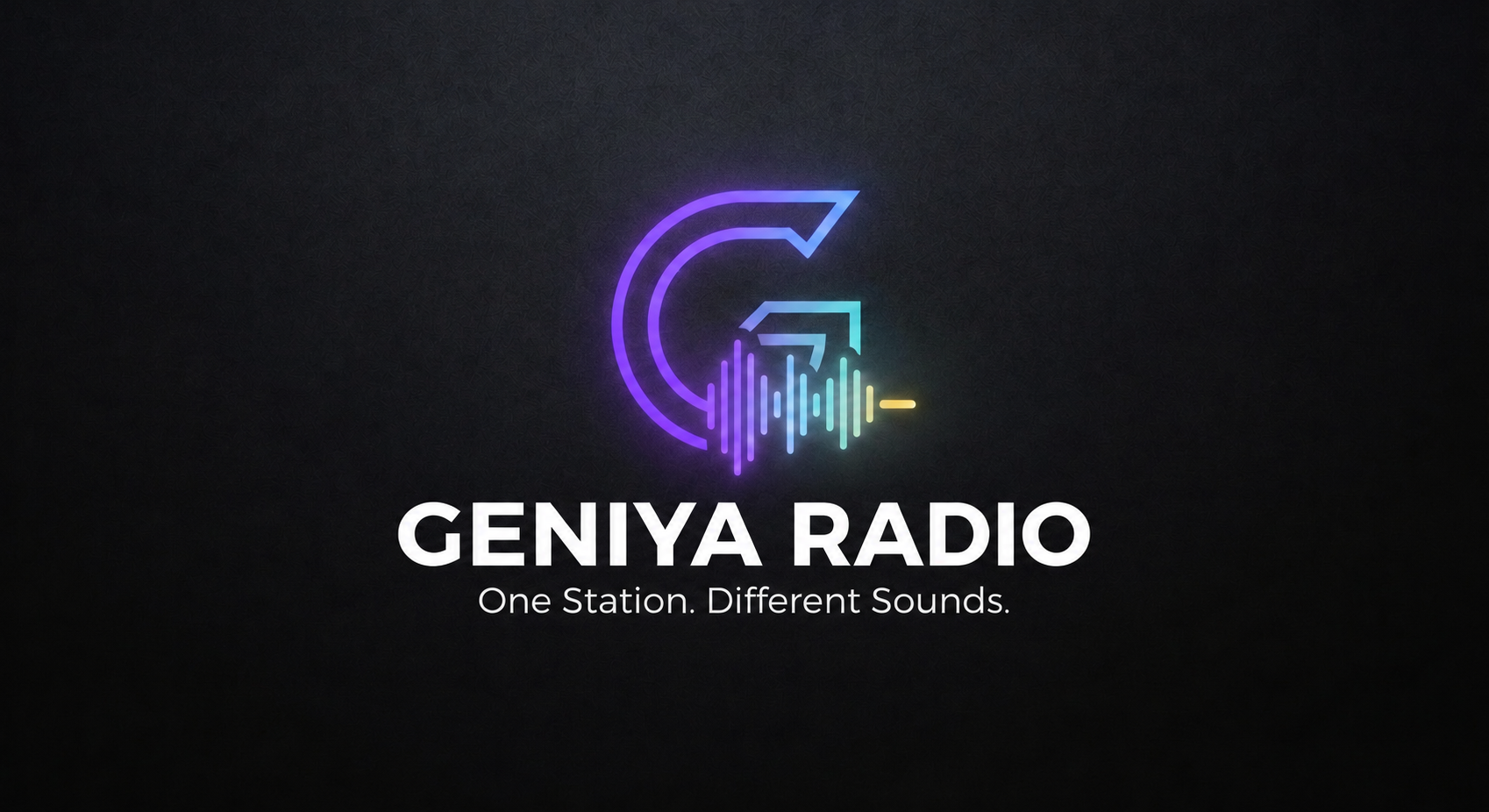 GENIYA Radio — One Station. Different Sounds.